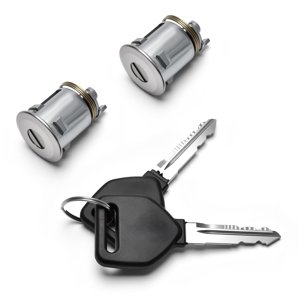 Door Lock Cylinder Set Left Right with 2 Keys Fits for 2003-2012 Freightliner Century Columbia Cascadia Classic Condor Argosy Base FLD 120 112 Replace W22-00056-000 HLK2770K A22-57157-000 A2257157000