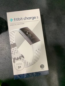Fitbit Charge 3 SE Fitness Activity Tracker Graphite/White Silicone, One Size (S and L Bands Included),1 Count (Pack of 1) photo 3
