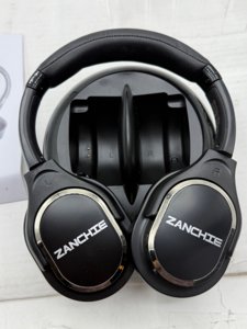 ZANCHIE Wireless TV Headphones Over Ear Headsets-RF Transmitter Charging Dock, Hi-Fi Stereo Cordless Headphones for TV, Adjustable Lightweight Rechargeable 10Hrs Battery for Hard of Hearing, 330ft photo 6