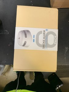 Aegislink  Alarm 10-Year Battery with Test/Silence Button, Fire Alarm with Photoelectric Sensor, Low Battery Warning, S500 (Independent, 6-Pack) photo 2