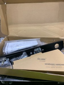 TMC Iron Black Front Double Door Handleset (KEYED HANDLESET) photo 2