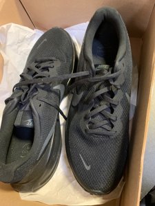 Nike Men's Revolution 8 Road Running Shoes, Black/Anthracite, 14 photo 3