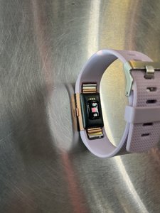 Fitbit Charge 2 Heart Rate + Fitness Wristband, Special Edition, Lavender Rose Gold, Large (US Version) photo 3