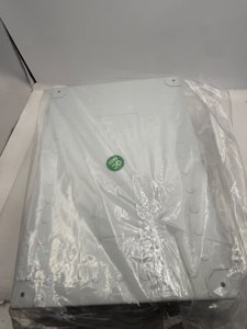 RTHIEAI Waterproof Outdoor IP67 Junction Box (13.8"x9.8"x5.9") with Mounting Plate, Hinged Clear Cover and Wall Brackets - Weatherproof ABS Plastic Electrical Enclosure for DIY Projects(350x250x150mm) photo 6