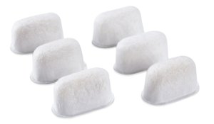 Premium 6-pack Water Filters For Replacement Breville BWF100 with Ion Exchange Resin inside