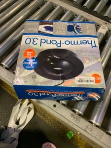 K&H Pet Products Pond Heater for Outdoor Ponds with Fish, Thermo-Pond 3.0 Deicer Keeps a Hold in the Ice for Oxygen Exchange for Live Fish, Energy Efficient, Safety Listed - 12in Black 100W photo 2