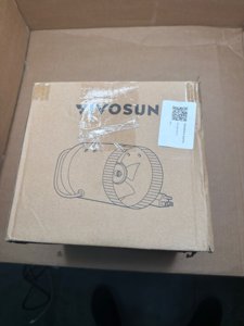 VIVOSUN 8 Inch Inline Duct Fan 420 CFM, HVAC Exhaust Ventilation Fan with Low Noise for Basements, Bathrooms, Kitchens and Attics, Silver photo 3