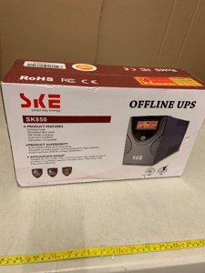 Ups Battery Backup and Surge Protector 850VA/480W,Computer Uninterruptible Power Supply Units,Battery Backup Intelligent LCD,SKE Back UPS,Uninterruptible Power Supply,Battery Backup for Computer SKE photo 3