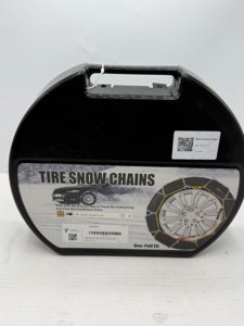 Snow-Chains Easy Install Tire-Chains, One-Pull Fit Design Tire Snow Chains for Passenger Cars, Sedan, SUVs, Emergency Winter Tire Traction Car Tires 235 245 255 275 - Set of 2 (KN140) photo 4