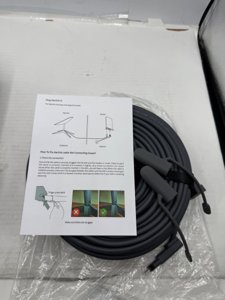 Standard Actuated Starlink Cable 150FT/46M for Starlink Rectangular Satellite V2 Replacement Cable Starlink Internet Kit for Satellite V2 Starlink Cable Extension Cord for Starlink V2 Connection-Gray photo 4