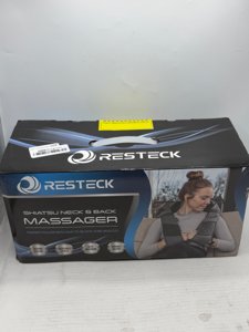 RESTECK Massagers for Neck and Back with Heat - Deep Tissue 3D Kneading Pillow, Electric Shiatsu Shoulder Massage, Foot, Legs,Body - Relieve Muscle Pain - Office, Home & Car. brand  new photo 3