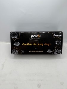 Prikoi Cordless Electric Knife, Carving Knife Set, Easy-Slice Serrated Edge Blades for Meat, Turkey, Bread, Fillet, DIY, Ergonomic Handle + 2 Blades (New Upgrade) photo 4