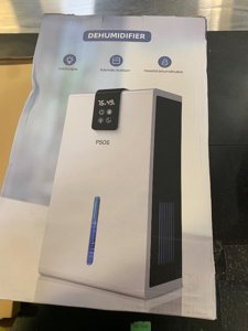 Dehumidifier, Dehumidifiers for Home,98 OZ Water Tank, (1000 sq.ft) Quiet Dehumidifier for Basement Bathroom Bedroom with Humidity Display, Auto Shut Off, Relaxing 7 Color Ambient Light(Gray) photo 2