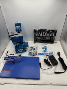 Universal Mini Metal Milling Machine Motorized Metalworking DIY Tool Benchtop Woodworking for Hobby Science Education Modelmaking W10004M AC100V~240V (36W Milling) photo 5