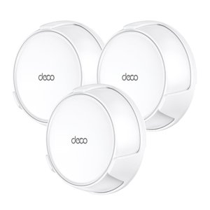XLTTYWL Deco WiFi 7 Wall Mount Kit, Deco BE23/BE25/BE3600/BE5000 Router Mount Bracket Optimize Space&Cable Management for TP Decos 7 Dual-Band WiFi 7 Mesh Wi-Fi System (White, 3 Pack)