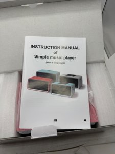 ClaspVital One-Touch Simple Music Player for Seniors | Audio Book Player for Elderly 32GB TF Card with Reader | 6,000 Songs Mp3 Music Player, Gift for Dementia, Alzheimers (Red) photo 5