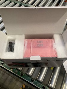 ClaspVital One-Touch Simple Music Player for Seniors | Audio Book Player for Elderly 32GB TF Card with Reader | 6,000 Songs Mp3 Music Player, Gift for Dementia, Alzheimers (Red) photo 2