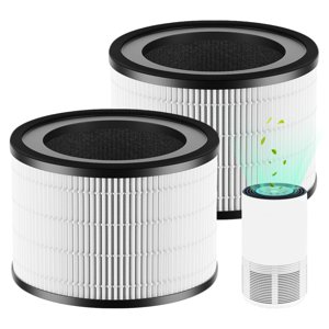 CHAMONNY MAF-02 Filter Replacement, Compatible with Miko IBUKI M MA-02CW Air Purifier MAF-02/970 Sqft, 3-in-1 H13 True HEPA Filter and Activated Carbon Filter, 2 Pack
