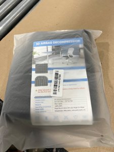 Upgrade Airplane Seat Cushion with No External Air Pump, Inflatable Seat Cushion for Long Flights, Portable Wheelchair Cushions, Adjustable Air Cushion with Non-Skid Bottom Relief Discomfort in Coccyx photo 2