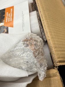 Hisencn 7 Piece Gas Fireplace Logs Set Ceramic White Birch Log for Propane, Insert, Vented, Electric, Indoor, Outdoor Firebowl photo 7