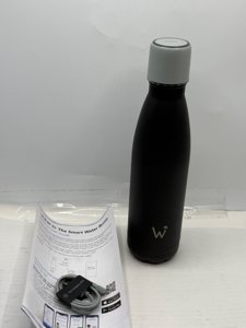 WATER.IO Smart Water Bottle - Stay Motivated to Drink More, Track Water Intake with Color Changing LED Reminder & Bluetooth Free App. Insulated Stainless Steel, BPA-Free 17oz. photo 5