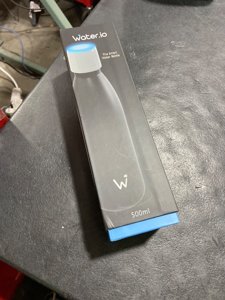 WATER.IO Smart Water Bottle - Stay Motivated to Drink More, Track Water Intake with Color Changing LED Reminder & Bluetooth Free App. Insulated Stainless Steel, BPA-Free 17oz. photo 2