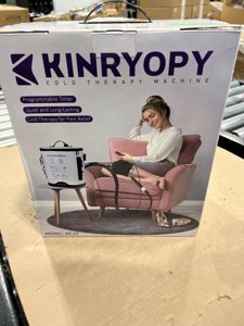 Cold Therapy Machine with Programmable Timer, Portable Ice Machine for Knee After Surgery, Knee Replacement Recovery System, Cryotherapy Pain Relief w/Compression Pad photo 2