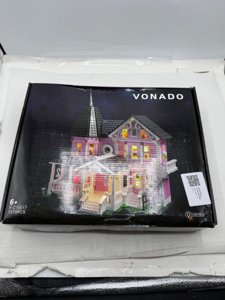 Pink Palace House Building Set with Lights, Halloween Haunted House Blocks Toy, Halloween House Kit for Kids Adults, Compatible with Lego, Christmas for Girls and Boys, Aged 8+ (1349PCS) photo 3