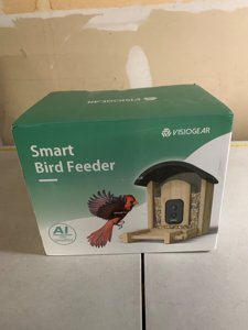 VISIOGEAR Bird Feeder with Camera, Smart Wild Bird Feeder for Outdoors with AI Identify, Solar Bird Feeder Watching Camera Auto Capture Birds & Real-time Notifications, Gifts for Birdlover (Arch) photo 2