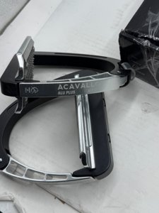 Acavallo Aluplus Junior Stirrups, One Size, Black, Set of 2 photo 5