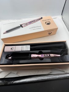 CALISTA Perfecter Pro Heated Round Brush | Lift, Volumize, and Style with No Heat Damage for Healthier-Looking Hair | 4 Sizes for Most Hair Types | Dual Voltage & Adjustable Temp (0.5, Rose Gold) photo 5