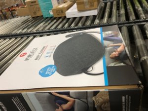 HoMedics Body Flex Mini Stretch Mat with Heat, Stretching Programs, 2 Intensity Levels, Improve Posture, Release Tension, Home Relaxation, Lie-Down Pad, Programmable, Grey. Great Father's Day Gift photo 2