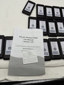 Lineup Waiting Queue Pagers for Restaurants Paging System Coast Buzzer Beep Buzzer Signal Calling Customer Service for Cuisine Hospital photo 4