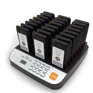 Lineup Waiting Queue Pagers for Restaurants Paging System Coast Buzzer Beep Buzzer Signal Calling Customer Service for Cuisine Hospital