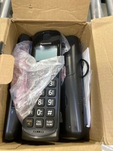 AT&T BL102-3 DECT 6.0 3-Handset Cordless Phone for Home with Answering Machine, Call Blocking, Caller ID Announcer, Audio Assist, Intercom, and Unsurpassed Range, Silver/Black photo 2