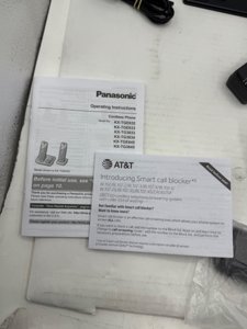 AT&T BL102-3 DECT 6.0 3-Handset Cordless Phone for Home with Answering Machine, Call Blocking, Caller ID Announcer, Audio Assist, Intercom, and Unsurpassed Range, Silver/Black photo 8