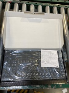 Perixx PERIBOARD-534 US, Wired Compact USB Keyboard with Touchpad - X Type Scissor Keys - 15.63x7.80x1.18 inches - Build-in 2 USB Hubs and Number Pad photo 2