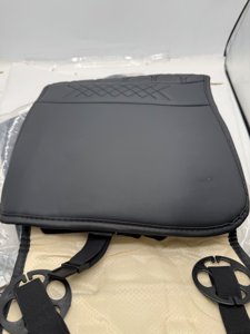 Joy Forserve Front Car Seat Covers for Audi,Leather Waterproof Seat Protector Custom Fit Audi Q5 A4 Q7 A3 A6 A8 A5 S6 S7,Partial Back Coverage,2 Pack,Black photo 7