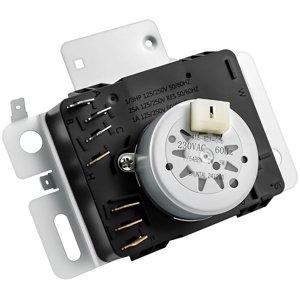 W10745655 Dryer Timer Compatible with Whirlpool, Compatible with Amana, NED4655EW1, Compatible with Admiral, 230V, Replace 418-095-20-B5,AP6003908, W10857612VP,W10857612,PS11731366,5-Year Warranty