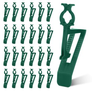 Brightown 400 Pack All in One Christmas Light Clip, Universal Gutter and Shingle, Holiday Light Clip for C7/E12, C9/E17, Rope, Icicle, Mini, Outdoor String Lights, Christmas Decor - No Tools Required