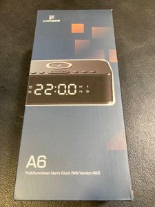 Fansbe Direct Digital Alarm Clock White Noise, Loud Digital Alarm Clocks Bedrooms, Alarm Clock Speaker Wireless Charger AUX USB Bluetooth Speaker 12/24H Dual Alarm Snooze Adjustable Brightness, Black photo 2