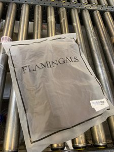 Flamingals Straight Leg Cargo Pants for Women Mid Rise Stretchy Seam Front Business Casual Dress Pants Brown XS photo 2