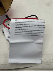 Led Driver 60W Triac Dimmable, Power Supply, AC100-130V to DC12V Transformer,Compatible with Most Dimmers for LED Lighting,UL,Class 2,Class P Certified photo 5