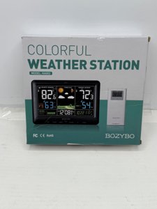 Weather Station Wireless Indoor Outdoor Thermometer: BOZYBO Digital Atomic Clock with Indoor/Outdoor Temp, Temperature Gauge Weather Clock with Calendar and Adjustable Backlight photo 4