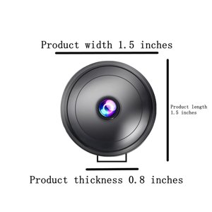 Hidden Camera with Video Cameras Home Indoor Use Cam Night Vision Motion Detection Baby Monitor Wireless Outdoor Nanny