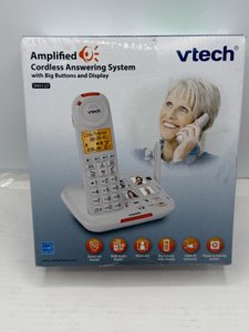 VTech Amplified Cordless Senior Phone with Answering Machine, Call Blocking, 90dB Ringer, Audio Assist, Big Buttons photo 3