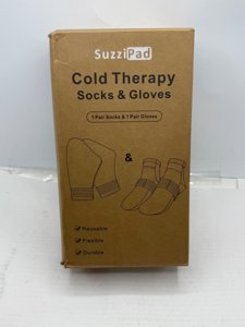 SuzziPad Cold Therapy Socks and Gloves for Chemotherapy, Chemo Must Haves for Women and Man, Ideal for Soothing Hand and Foot Discomfort, S/M photo 3