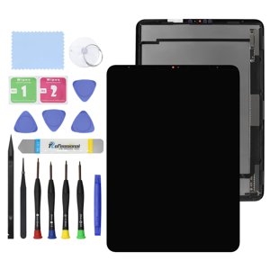 GBOLE 11" New Screen Replacement for iPad Pro 11 1st Gen A1980 A2013 A1934 A1979 (2018) LCD Display Touch Glass Screen Digitizer Panel Assembly Replacement Part with Tools