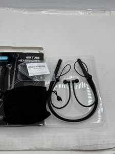 Air Tube Bluetooth Headphones with 28Hour Playtime,Emf Free Earbud for Radiation Protection,Anti Emf Headphone with LED Display, High Audio Quality,Mic and Control,Airtube Earphone for Sleep,Work,Gym photo 5