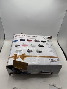 Homemate Electric Heated Blanket Twin Size - 62"x84" Heating Blanket Twin Size - No Controller 1/2/4/6/8 Hours Auto-Off 10 Heat Level Over- No Controller   Heat Protection Flannel Sherpa ETL Certification photo 3